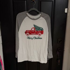 State of Mind White and Gray Tee